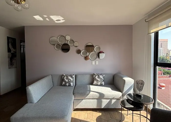 Apartment Reforma Sky Flat - Steps From Bellas Artes *